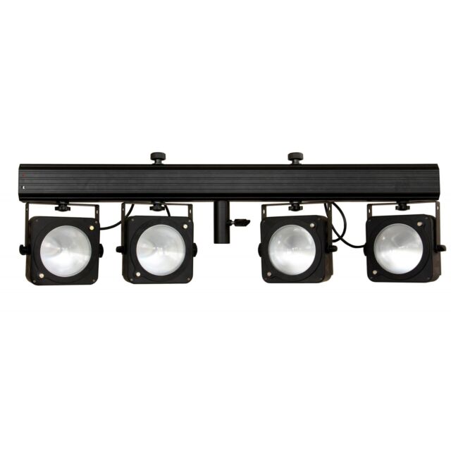 Bar Led COB avec 4 projecteurs 4xCOB RGB 36W + IR + incl. case