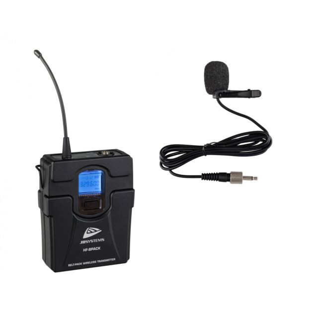 Boitier de ceinture et microphone lavalier à utiliser avec le HF-TWIN RECEIVER