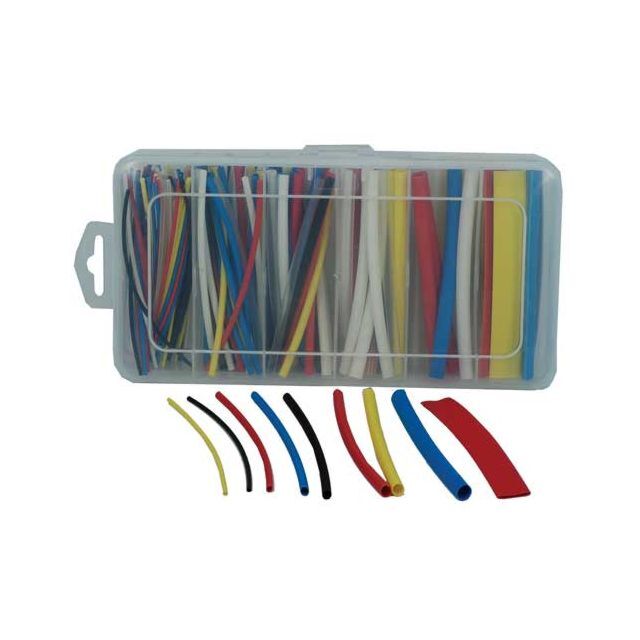 Lot de gaines thermorétractables 10cm 170pcs - multicoloré 