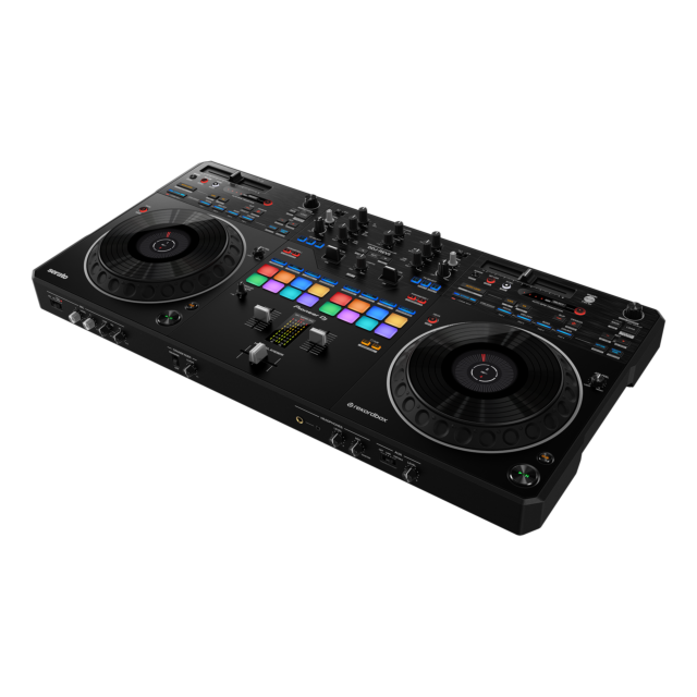 Pioneer DJ DDJ-REV5 Contrôleur DJ de performance type scratch à 2 voies (noir) 