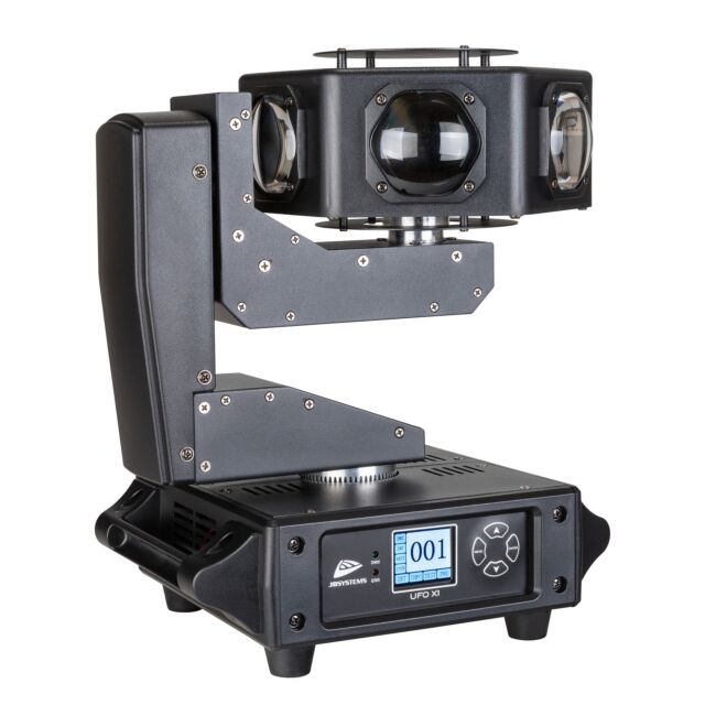 UFO X1 Effet lumineux « soucoupe volante » avec 6 LED RGBW de 40W